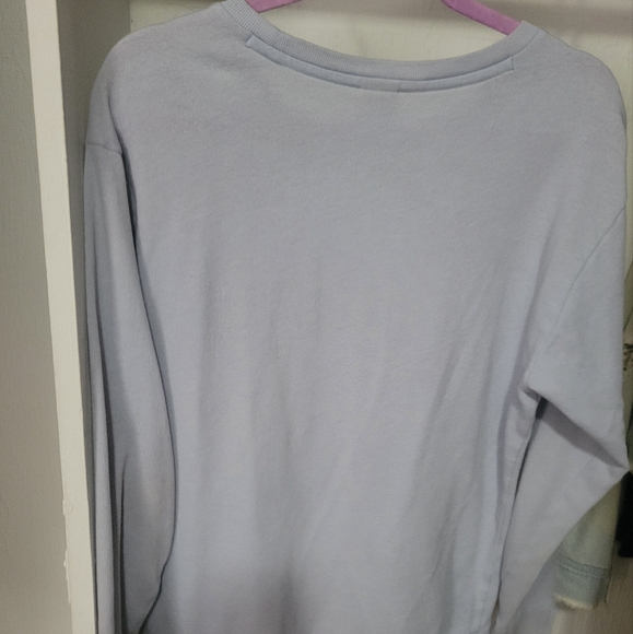 VS PINK LIGHT BLUE SWEATSHIRT - Picture 3 of 3